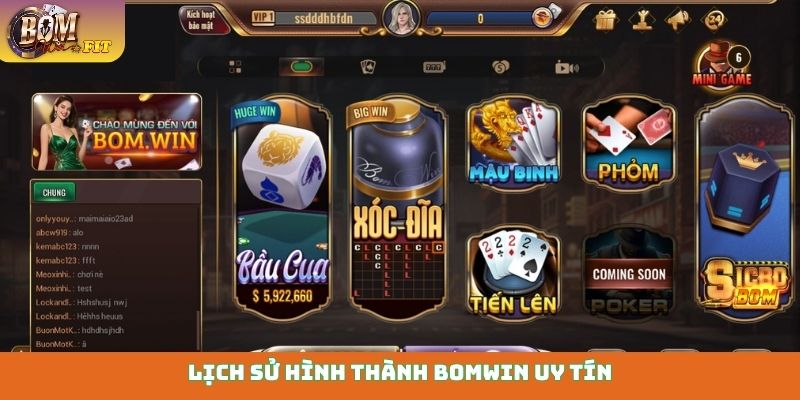 Lịch sử hình thành Bomwin uy tín