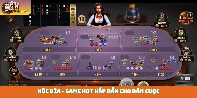 Xóc đĩa - Game hot hấp dẫn cho dân cược