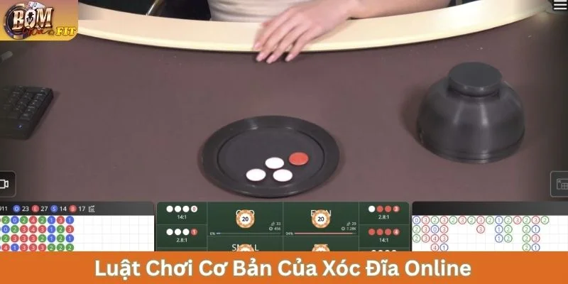 Xóc đĩa online có luật chơi đơn giản